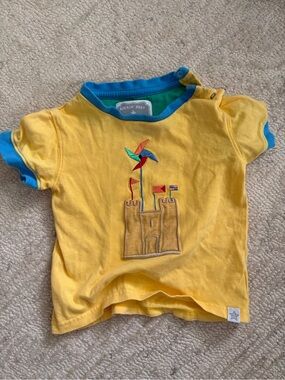 Rockin Baby Sand Castle Appliqué Shirt